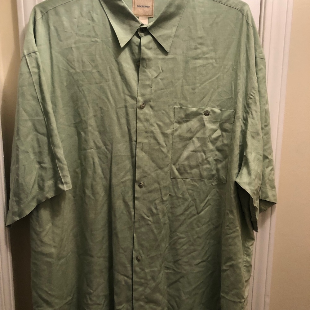 Saddlebred green 100% rayon